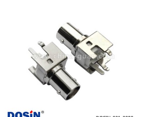 bnc頭子180度50歐姆母頭射頻同軸連接器PCB板