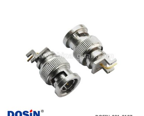 同軸電纜 bnc90度公頭50歐姆射頻連接器