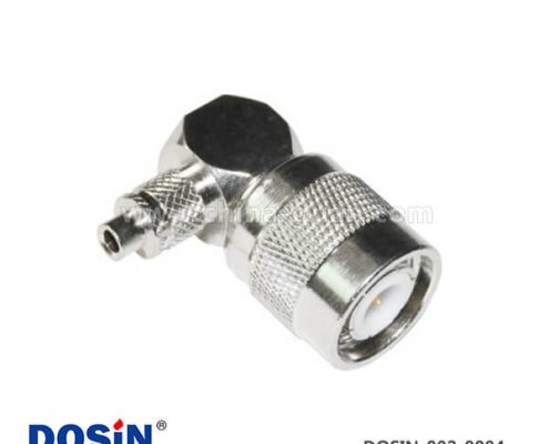 tnc型連接器射頻同軸彎式公頭壓接線纜RG58_RG59_RG6_RG174