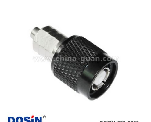 tnc型射頻連接器電鍍詠焊接直式公頭連接頭