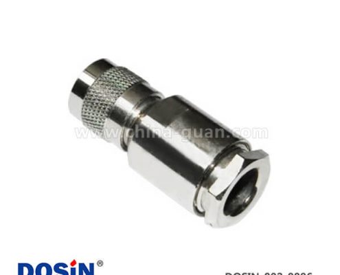 tnc連接頭直式公頭螺母鎖緊連接式RF射頻同軸連接器