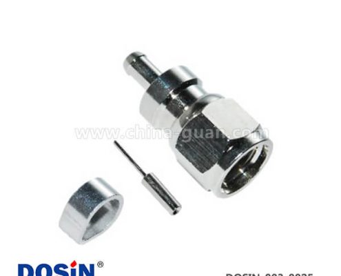 f頭同軸連接器 直式公頭 RF同軸接線(xiàn)