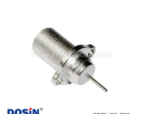 母連接器 F型RF同軸射頻直式母頭穿墻