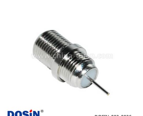 數(shù)字電視線接頭F頭防水直式穿墻母頭RF射頻同軸連接器