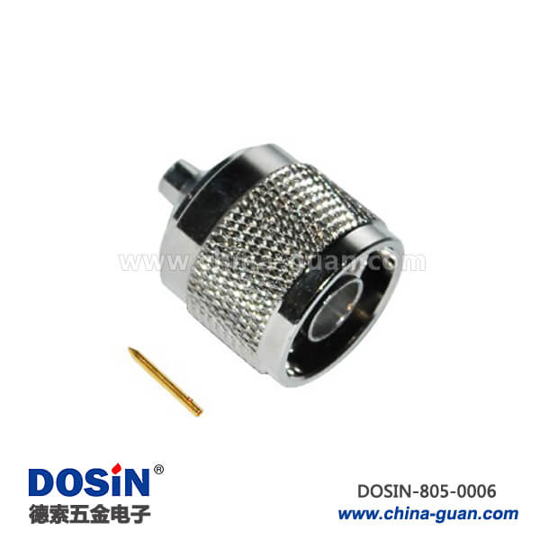 n型公頭射頻連接器直式焊接式同軸線纜 n型公頭射頻連接器直式焊接式同軸線纜