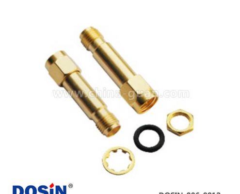 sma連接器 連接器同軸射頻穿墻式母頭轉(zhuǎn)接反極公頭