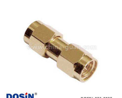 連接器公頭sma轉(zhuǎn)sma公頭RF射頻同軸直式鍍金頭