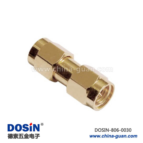 連接器公頭sma轉(zhuǎn)sma公頭RF射頻同軸直式鍍金頭 連接器公頭sma轉(zhuǎn)sma公頭RF射頻同軸直式鍍金頭