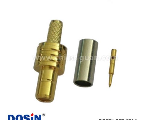 射頻同軸連接器 smb直式母頭壓接線纜RG316