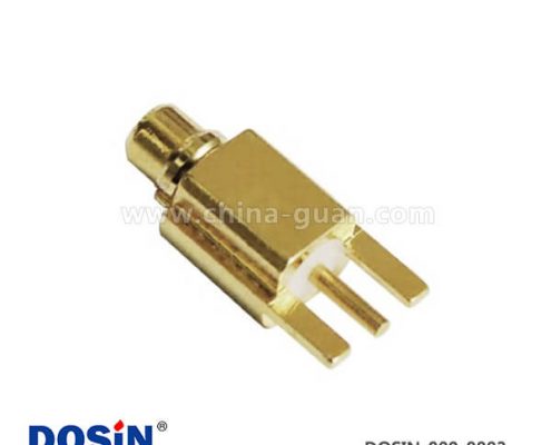 板端連接器直式2腳PCB板端插座mmcx射頻同軸連接器
