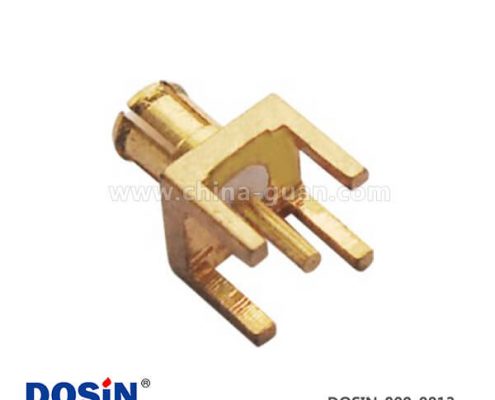 射頻同軸連接器mcx直式公頭5引腳pcb板端插座