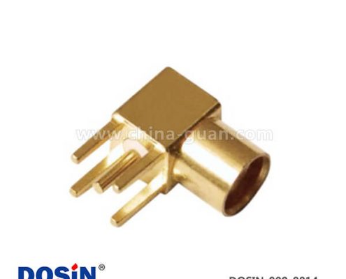 pcb射頻連接器彎式母頭 mcx連接器