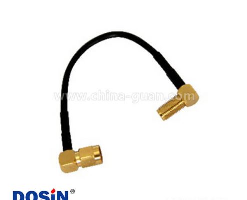 sma型90度公頭射頻同軸線材接sma