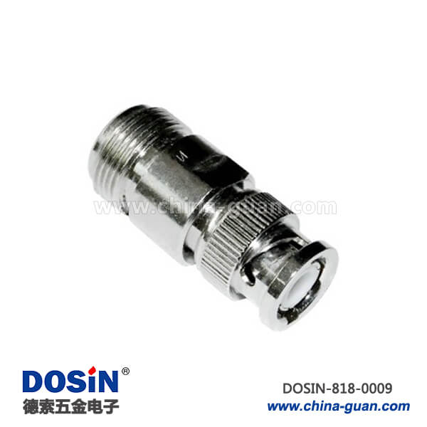 連接器bnc直式公頭轉(zhuǎn)N型連接器母頭