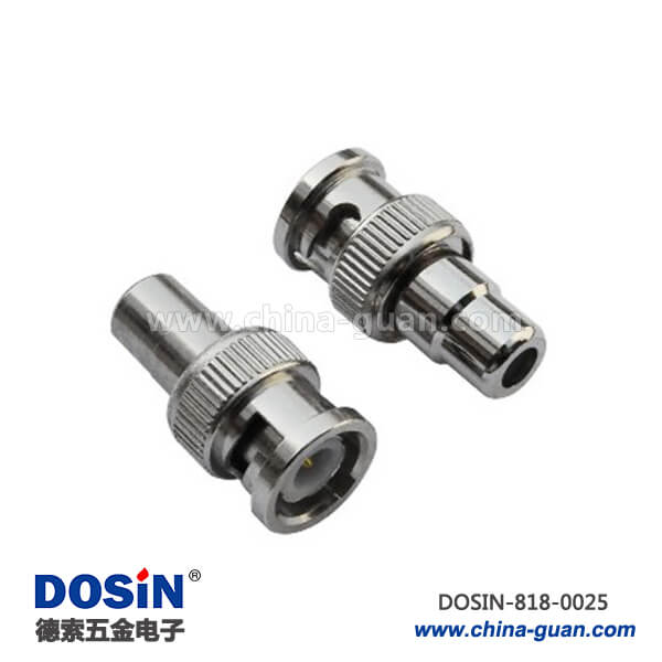 bnc 同軸直式公頭轉(zhuǎn)RCA母頭轉(zhuǎn)接頭