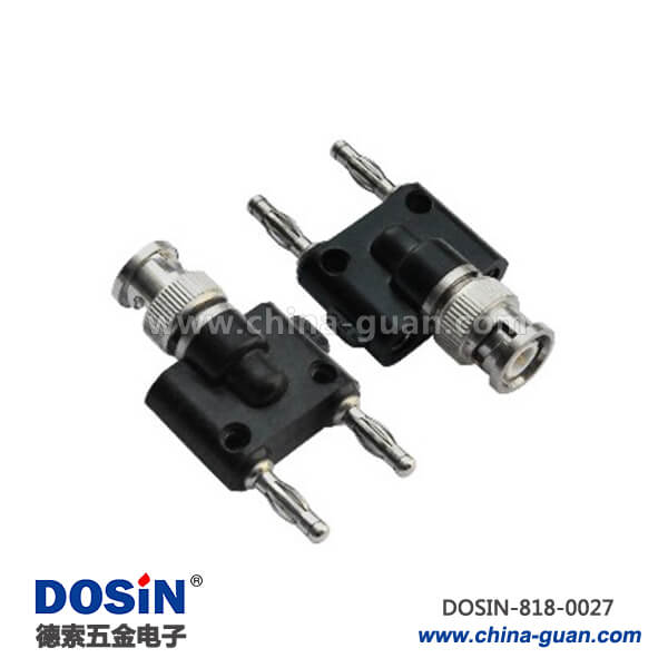 音頻轉(zhuǎn)接頭BNC公頭轉(zhuǎn)Banana母頭