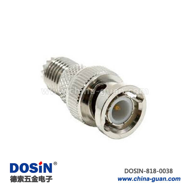 bnc 公頭直式轉(zhuǎn)接頭轉(zhuǎn)微型UHF母頭