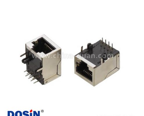 RJ45連接器8P8C 母座以太網(wǎng)接口