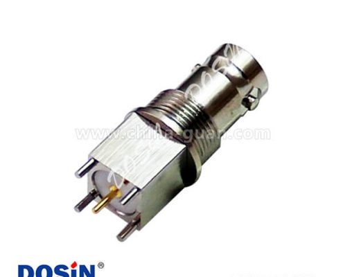 bnc母頭直式插板PCB同軸連接器