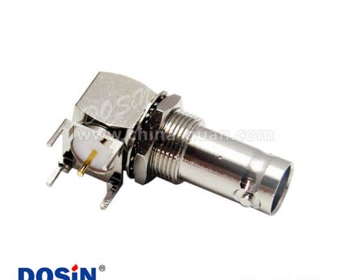 bnc 連接器 90度母頭射頻同軸連接器PCB板