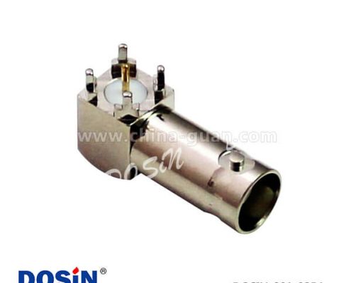 bnc接頭母頭彎式插板PCB板端連接器