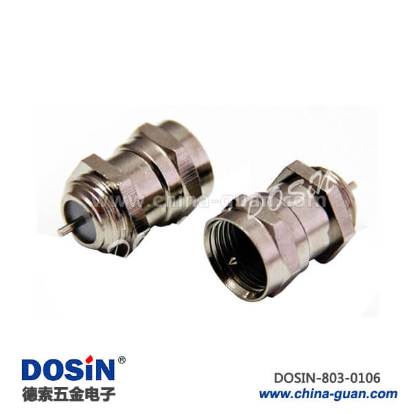 f 型連接器轉(zhuǎn)接頭公頭轉(zhuǎn)接F 母頭