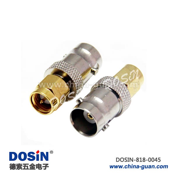 sma轉(zhuǎn)接bnc頭公頭轉(zhuǎn)接母頭直式轉(zhuǎn)接頭