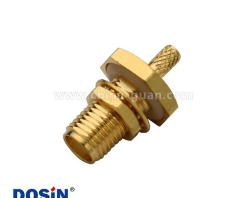 sma穿墻防水母頭直式射頻同軸線纜RG440，223