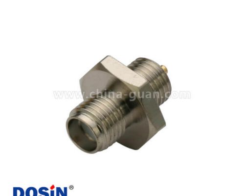 SMA射頻連接器面板安裝電視線接頭直式穿墻防水母頭