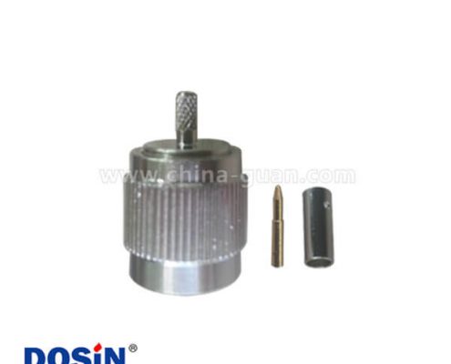 tnc公頭接線RG316D直式壓接RF射頻同軸連接器