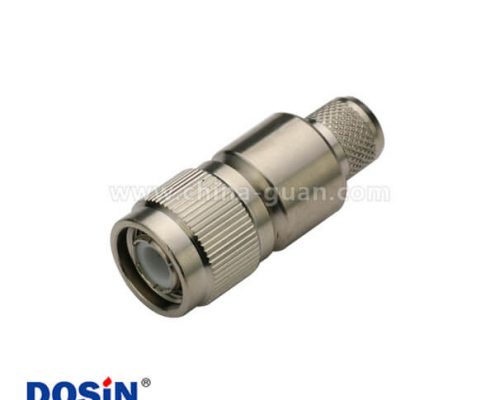 tnc連接器直式壓接公頭同軸線纜接線LMR400,RG8,213