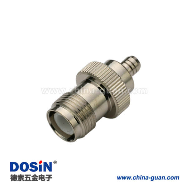 DOSIN-802-1009 tnc型射頻連接器母頭直式焊接同軸線纜UT085