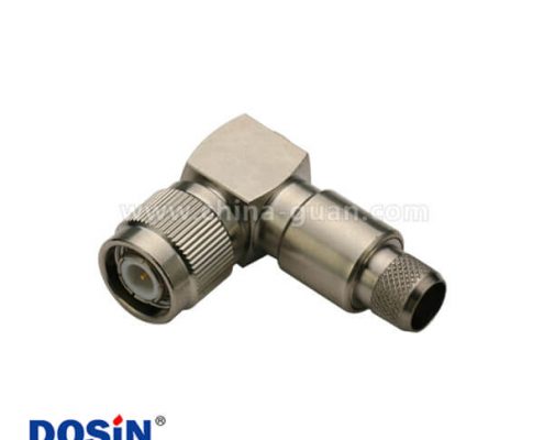 tnc連接器視頻接頭彎式公頭同軸線纜lmr400,rg8