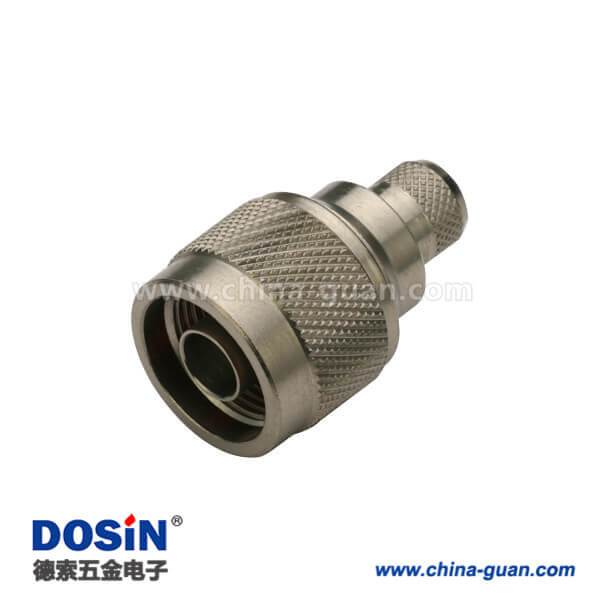 DOSIN-805-1005 N型連接器直式壓接式公頭接RG214線纜