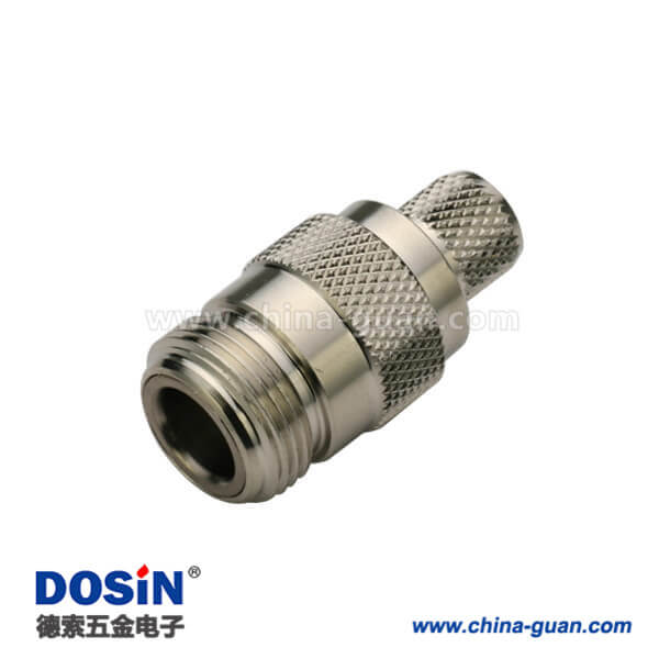 DOSIN-805-1013 N型同軸母接頭壓接式同軸線纜RG214