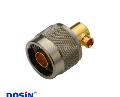 n型接頭公頭彎式焊接式同軸線纜UT141