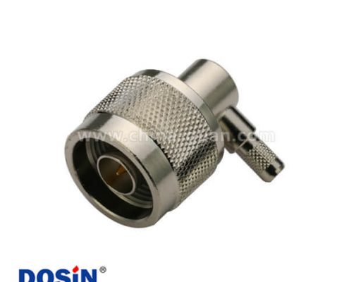 n系列連接器彎式公頭同軸線纜RG400