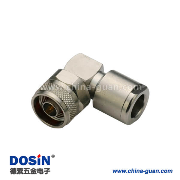 DOSIN-805-1021 N型優(yōu)質(zhì)連接器彎式螺母鎖緊式線纜LMR400,213,214