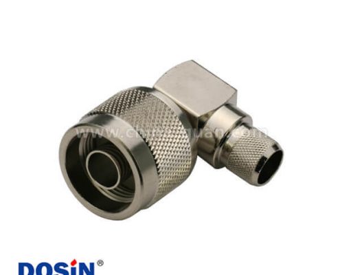 N頭彎式壓接公頭射頻連接線RG214