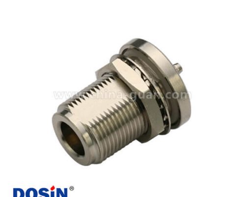 N頭母頭直式穿墻防水 接同軸電纜RG316