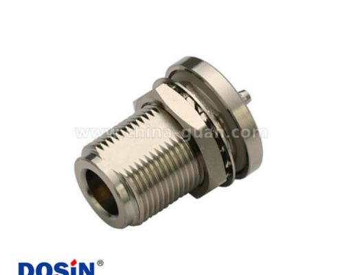 n頭母頭直式穿墻防水式接RG142,400,223同軸線