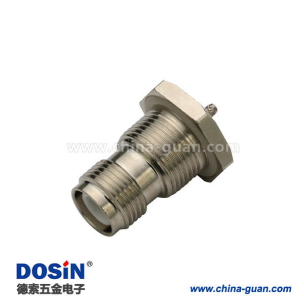 tnc反極連接器穿墻式母頭同軸線纜rg178