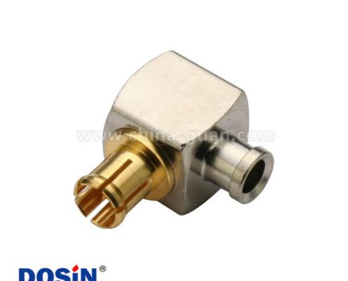 mcx同軸連接器彎式焊接射頻連接線SF085