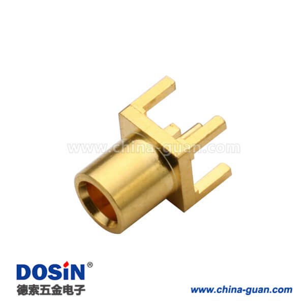DOSIN-809-1004 mcx直插式鍍金面板安裝母頭優(yōu)質射頻同軸連接器