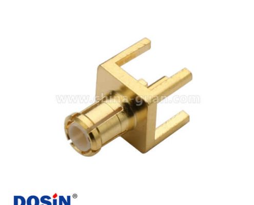 mcx連接器公頭直插式PCB板端電視線接頭