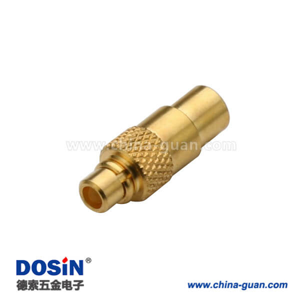 DOSIN-809-1500 mmcx直式焊接連接器公頭射頻線視頻線UT047