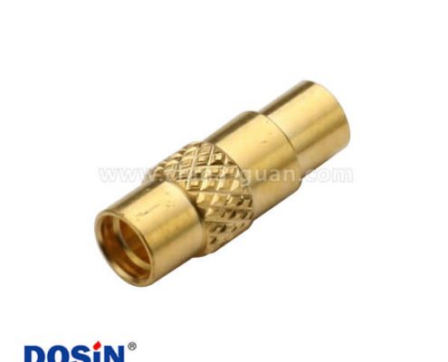 mmcx直式母頭同軸連接線UT047焊接射頻連接器