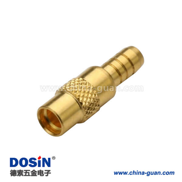 DOSIN-809-1505 MMCX連接器母頭直式焊接式接線UT085同軸線纜接頭