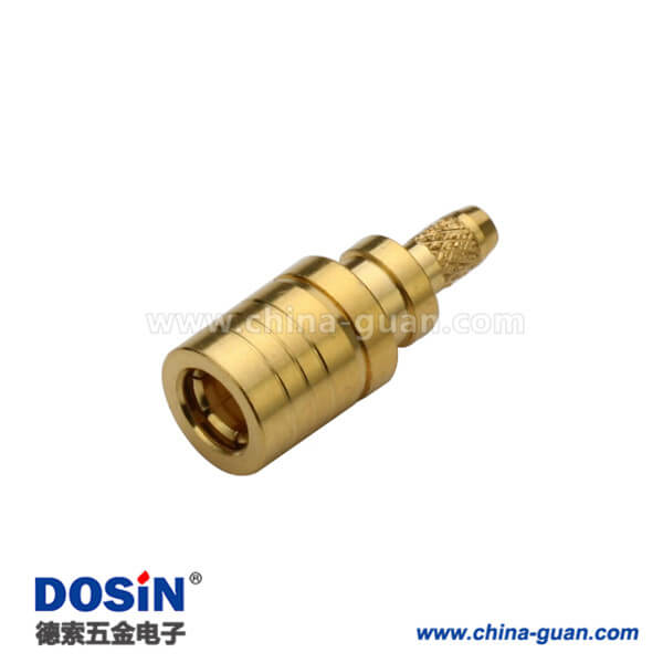 626-0208 直式壓接SMB公頭射頻同軸電纜連接RG316