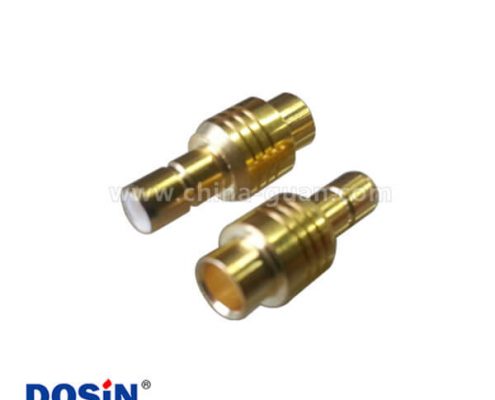 smb直式焊接母頭連接器有線電視同軸線纜RG402